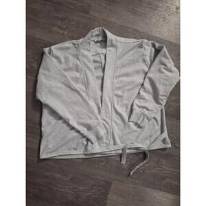 Womens Athleta Poise Wrap Ballet Balletcore Dance Front Tie Blouse Small